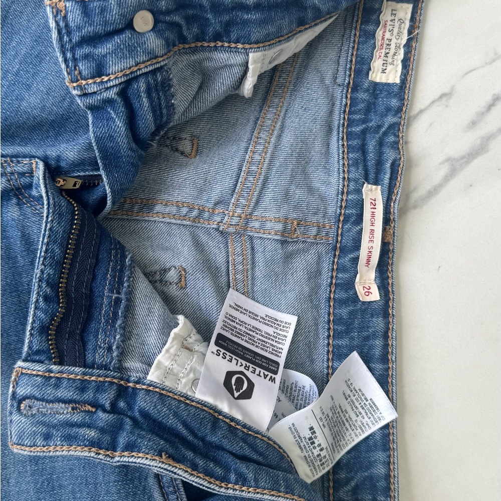 Levi's Blue Skinny Jeans with Authentic Denim Appeal